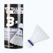 Talbot-Torro Tech 350 bedmintonové raketky, nylonové 3 ks biele 479112