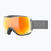 Lyžiarske okuliare UVEX Downhill 2100 CV rhino matt/mirror orange orange