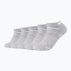 Ponožky Skechers Mesh Ventilation Sneaker 5 pairs fog melange