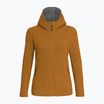 Dámska trekingová mikina Salewa Sarner 2L Wool Fz Hoody golden brown