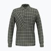 Pánska košeľa Salewa Fanes Flannel 5PL shadow/dark olive