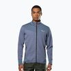 Salewa pánska trekingová mikina Puez Waffle Hyb PL HD java blue