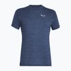 Pánske tričko Salewa Puez Melange Dry t-shirt dark java blue melange