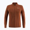 Pánske tričko Salewa Puez Dry L/S bombay brown