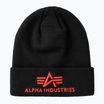 Čiapka Alpha Industries 3D black/red