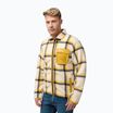 Pánska fleecová mikina Jack Wolfskin Felslicht Check panna cotta