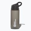 Turistická fľaša Jack Wolfskin Saima Straw 700 ml asphalt