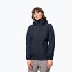 Jack Wolfskin dámska bunda do dažďa Stormy Point 2L navy blue 1111202