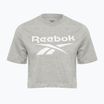 Dámske tričko Reebok Identity Big Logo Crop Tee black