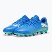 Detské kopačky PUMA Future 7 Play FG/AG Jr hyperlink blue/mint/puma white