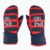 Detské lyžiarske rukavice ZIENER Liwani Aquashield PR Mitten fiery red