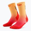 Pánske kompresné  ponožky CEP Run Edt. Gradient Mid Cut Compression 5.0 red/marigold fade