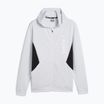 Pánska tréningová mikina PUMA Fit Double Knit FZ Hoodie silver mist