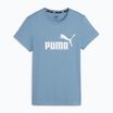 Dámske tričko PUMA ESS Logo Tee zen blue