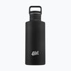 Turistická fľaša Esbit Sculptor z nerezovej ocele 750 ml čierna