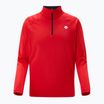 Pánska mikina Descente Shoulder Trim T-Neck electric red