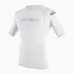 Pánske plavecké tričko O'Neill Basic Skins Rash Guard white