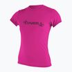 Dámske plavecké tričko O'Neill Basic Skins Sun Shirt fox pink