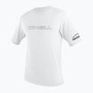 Pánske plavecké tričko O'Neill Basic Skins Sun Shirt white
