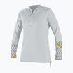 Dámske plavecké tričko s dlhým rukávom O'Neill Front Zip Sun white/mika