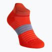 Bežecké ponožky Inov-8 Active Low ohnivo červená/modrá šedá