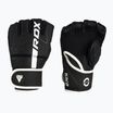 RDX F6 grapplingové rukavice čiernobiele GGR-F6MW