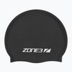 Plavecká čiapka ZONE3 Silicone Swim black