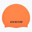 ZONE3 Silikónová plavecká čiapka hi-vis oranžová