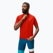 Pánsky cyklistický dres Endura Loop Zipped flame red