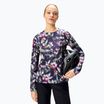 Dámske cyklistické tričko s dlhým rukávom Endura Floral Ltd W bramble