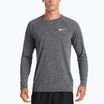 Pánske tréningové tričko s dlhým rukávom Nike Heather black NESSA590-001