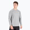 Pánske tréningové tričko s dlhým rukávom Nike Heather light grey NESSA590-090