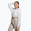 Dámska tréningová mikina Gymshark KK Twins Zip Up Crop white