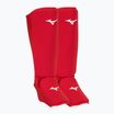 Mizuno Instep červené chrániče holennej kosti a chodidla 23EHA05062