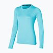 Dámske tričko s dlhým rukávom Mizuno Impulse Core LS Tee blue glow