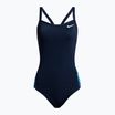 Dámske jednodielne plavky Nike Multiple Print Racerback Splice One navy blue NESSC051-440