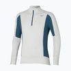 Pánska bežecká mikina Mizuno Warmalite Half Zip nimbus cloud / blue wing teal