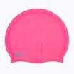 Detská plavecká čiapka Nike Solid Silicone pink TESS0106-670