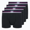 Pánske boxerky CR7 Basic Trunk 4 páry čierne