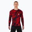 Pánsky Rashguard longsleeve Pitbull Rashguard Dot Camo II red