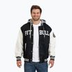 Pánska bunda Pitbull West Coast Falcon Ridge Bomber s kapucňou black/ecru