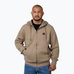 Pánska mikina Pitbull Small Logo Hooded Zip pale sand