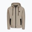 Pánska mikina Pitbull Dogwood Hooded Zip Sweatshirt dark sand