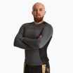 Pánsky rashguard s dlhým rukávom HOOK FIGHTING Base čierny 