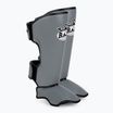 Chrániče holení a chodidiel RAJA BOXING Lightweight Shin Guards Semi Leather grey
