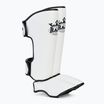 Chrániče holení a chodidiel RAJA BOXING Lightweight Shin Guards Semi Leather white