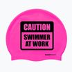 Plavecká čiapka BuddySwim CSW Silicone pink