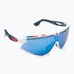 Cyklistické okuliare Rudy Project Defender white gloss / fade blue / multilaser ice SP5268690020