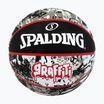 Basketbalová lopta Spalding Graffiti black/red veľkosť 7