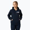 Dámska mikina Helly Hansen HH Logo Full Zip Hoodie 2.0 navy